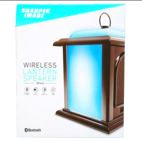 NEW!Sharper Image Wireless Bluetooth Portable Lantern Speaker - Picture 1 of 2